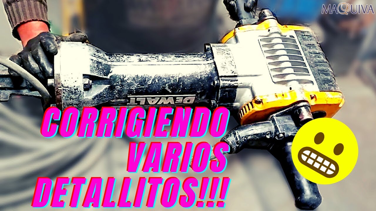 MARTILLO DEWALT / DESGASTE POR USO Y CORRECCION DE FALLAS / MAQUIVA #REPARACIÓN