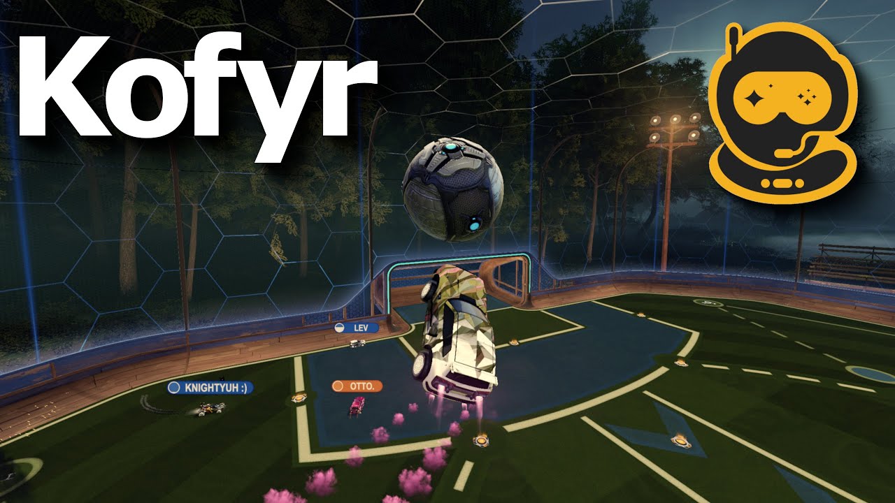 KOFYR plays with PURE AGGRESSION (SSL 2v2 Rocket League)