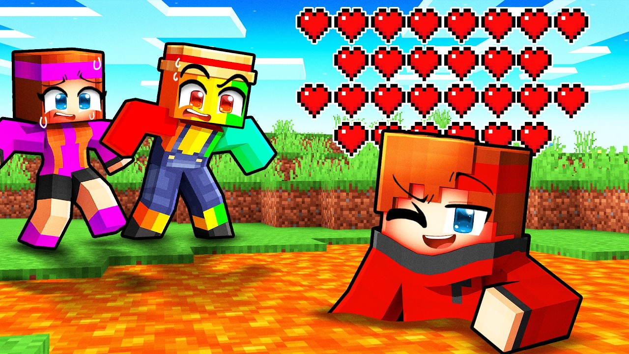 J'ai PRANKÉ mes AMIS avec 1 000 COEURS sur Minecraft !