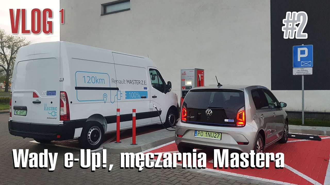 Życie z Elektrykiem: VLOG&sup1; (2) - wady e-Up!, męczarnia Mastera
