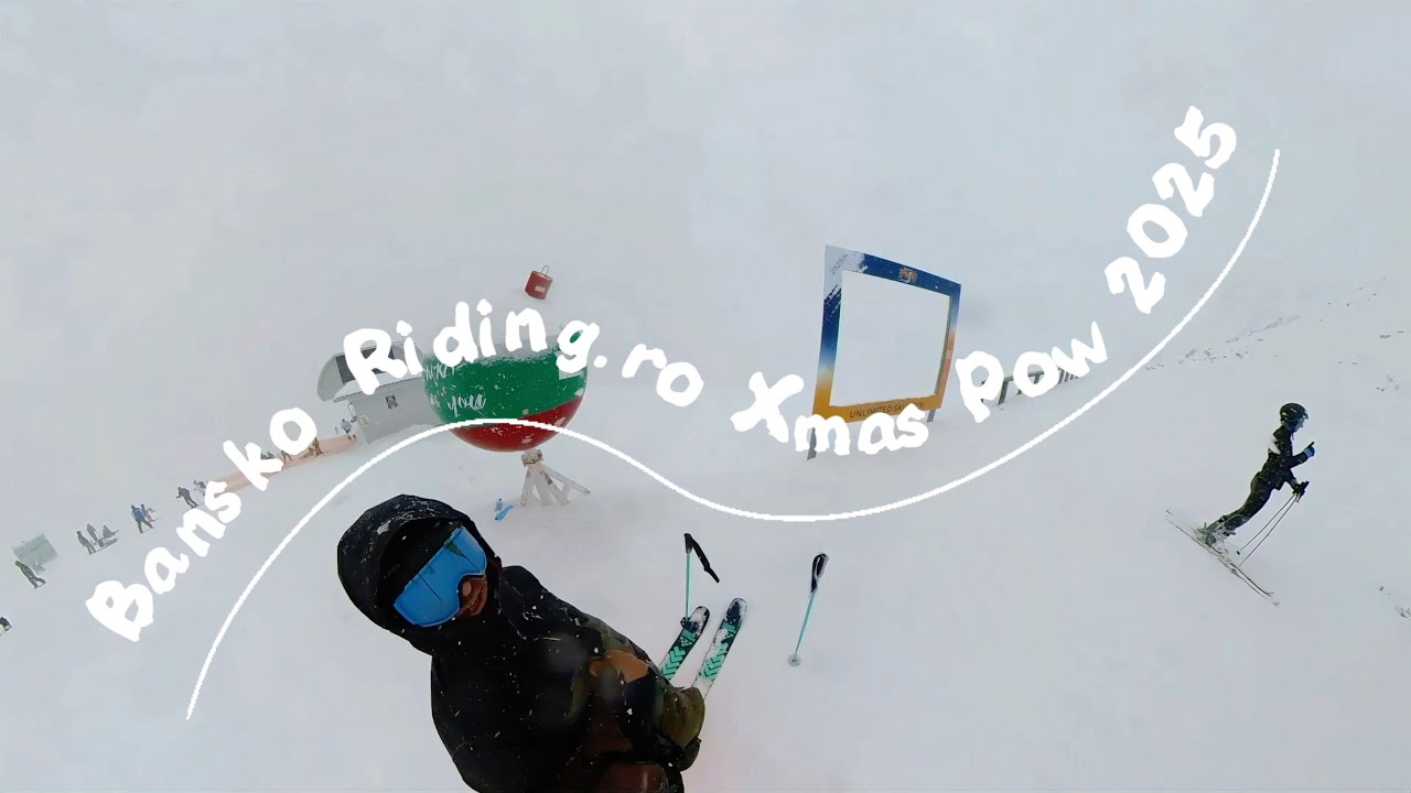 BANSKOPOW || Xmas 2025 skiing on the slopes & offpiste