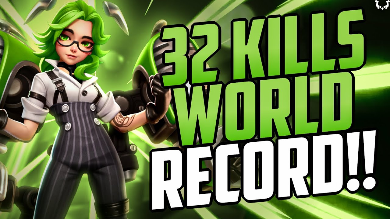 GATLYN WORLD RECORD 32 KILLS! (T3 Arena)