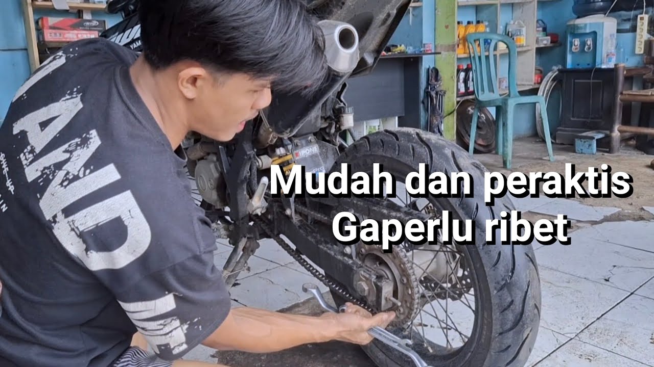 CARA SETEL RANTE YG MUDAH WR155#bengkel#komedi