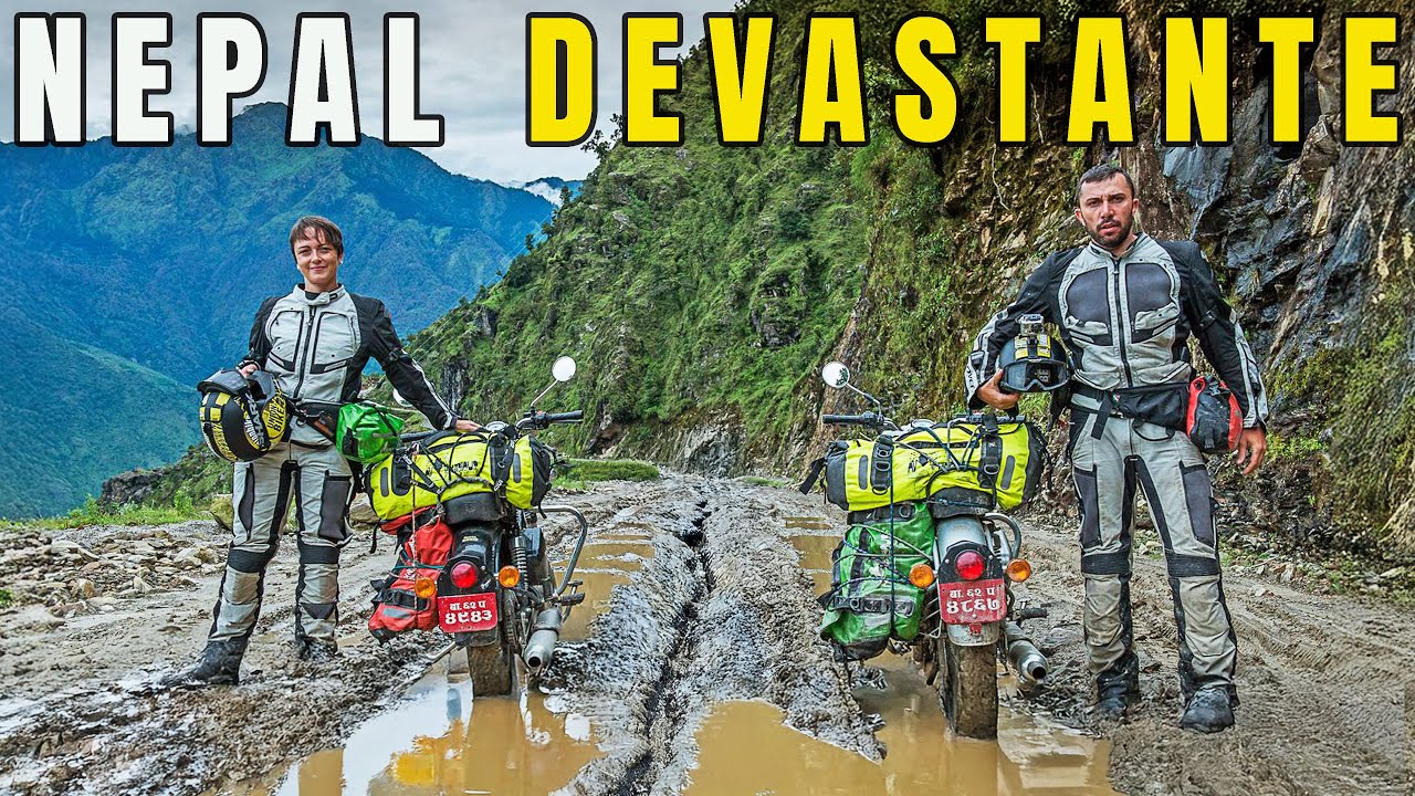 Il VIAGGIO IMPOSSIBILE sull'HIMALAYA in NEPAL. Avventura ESTREMA in MOTO