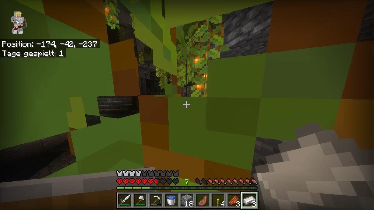 Minecraft Hardcore (Teil 2) ,,Die Höhlenerkundung''
