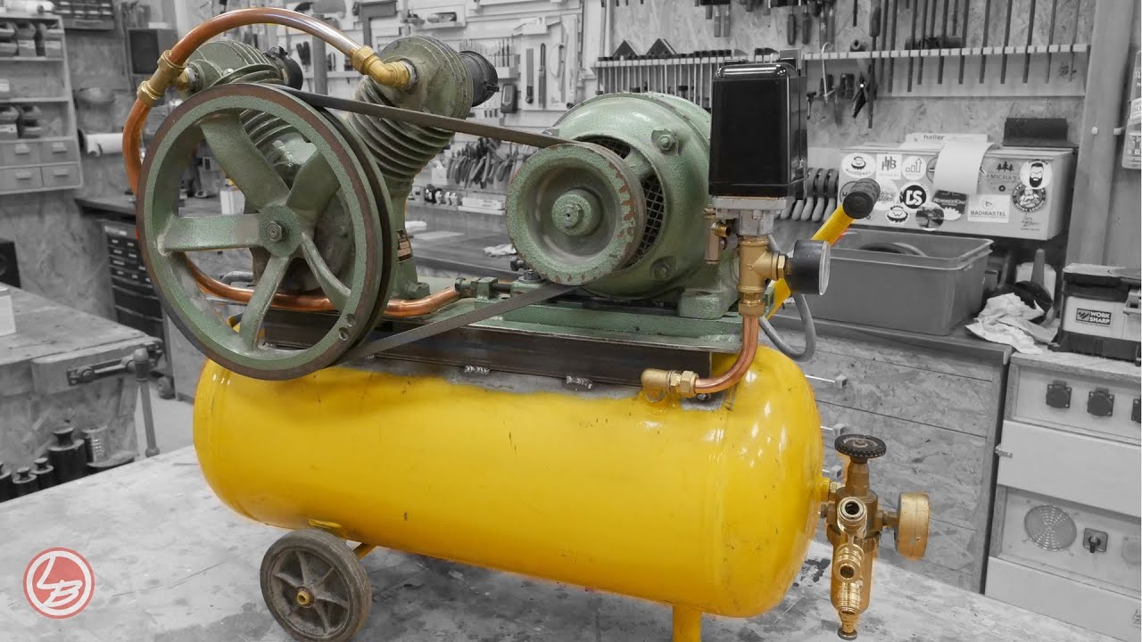 Kompressor selber bauen/restaurieren | Lets Bastel