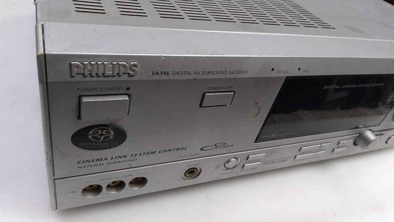 Receiver/Amplificador/HomeTheater PHILIPS  FR996 Surround