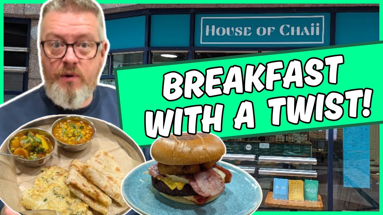 ENGLISH and INDIAN BREAKFAST!! The BEST of Both Worlds!