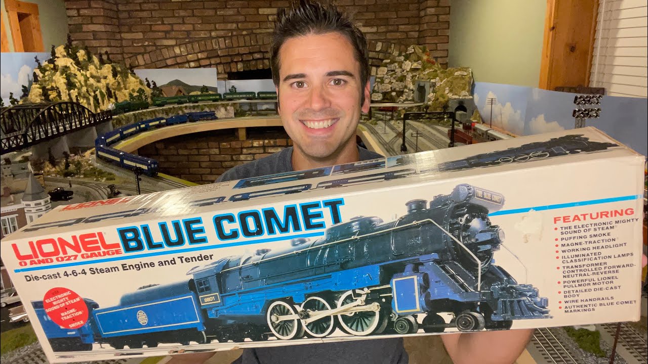 Lionel MPC Blue Comet Train Set