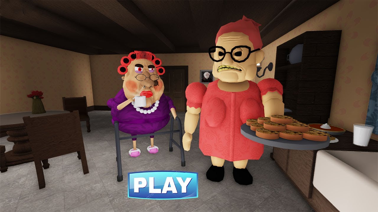 BARRA'S GRANNY COOK CHRISTMAS COOKIES !! EVIL GRANDMA HELP HER ?? FULL GAMEPLAY 
