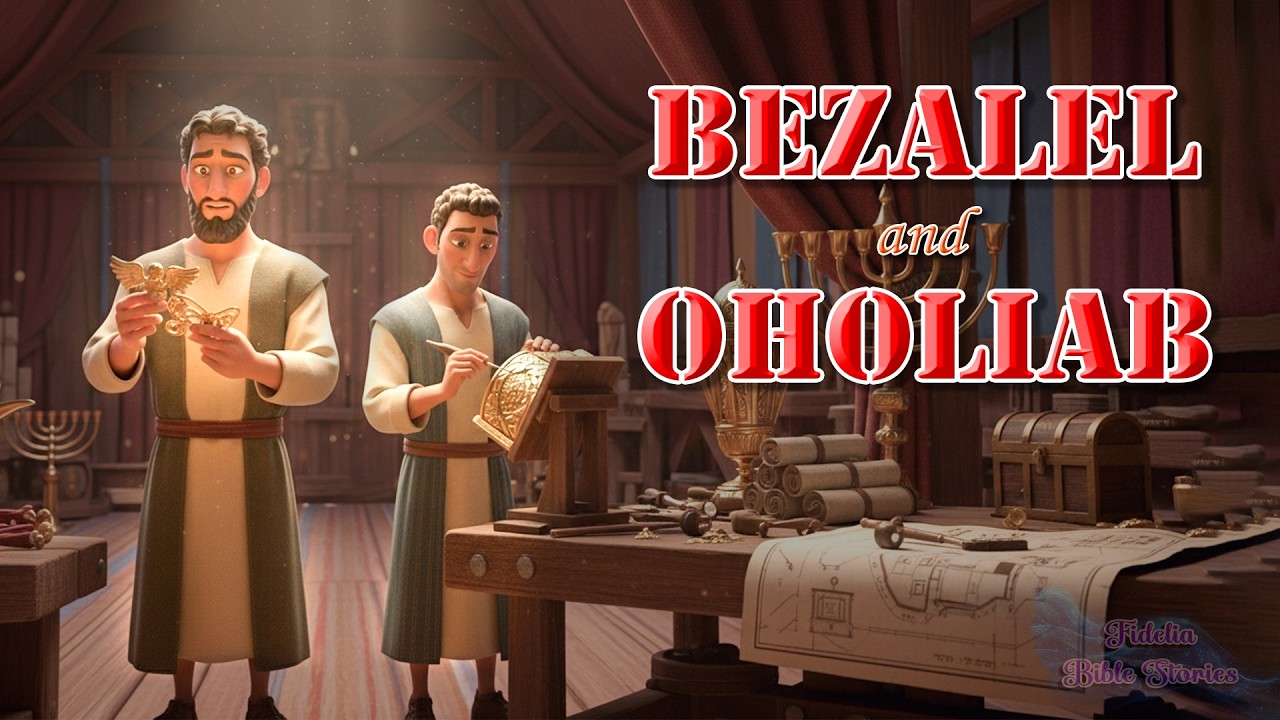 The Story of Bezalel and Oholiab: The Calling That Came with the Spirit | Animated Bible Story