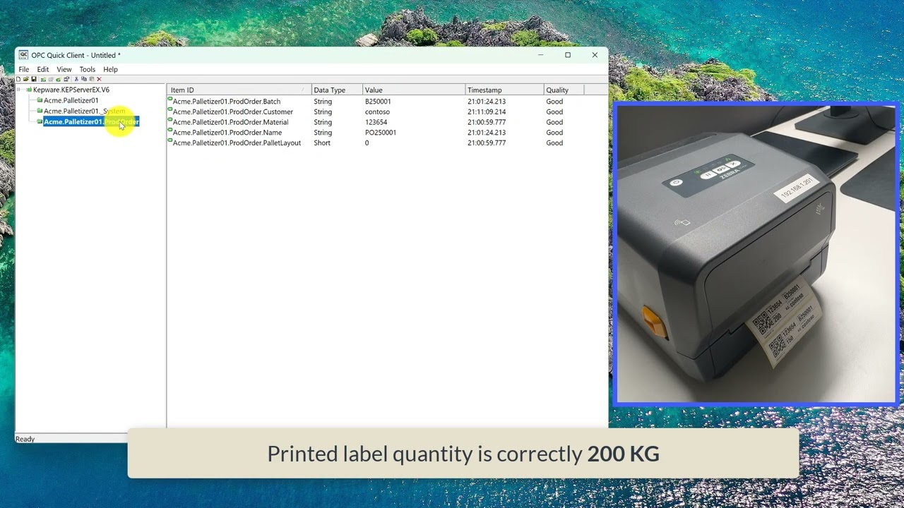 TLP - Things Module - Palletizer Trigger