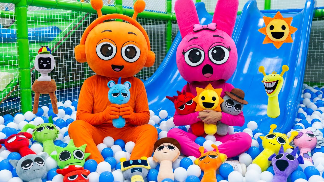 Pinki & Oren Found THIS in the Ball Pit! 😱 The Sprunki Secret