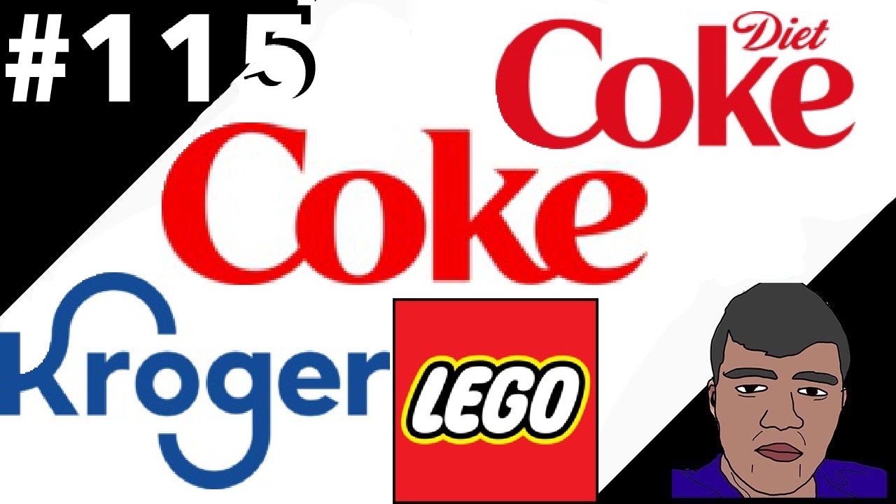ИСТОРИЯ ЛОГОТИПА №115 — Lego, Coca-Cola, Kroger и Diet Coke