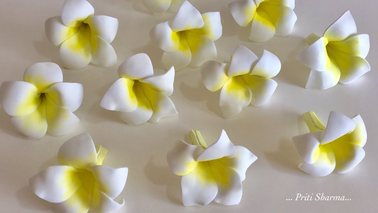DIY : Foam Sheet Flowers (Champa) / Easy Flower Art | Priti Sharma