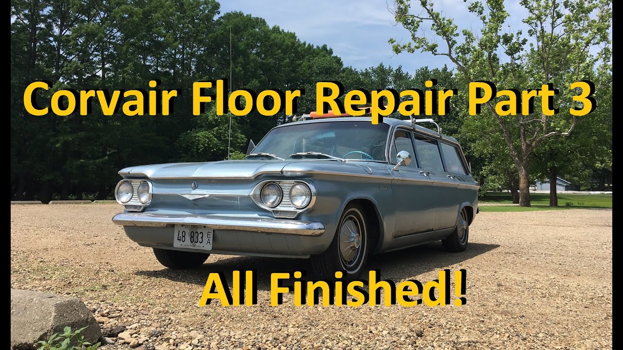 How To Replace Rusty Floor Panels in a Chevrolet Corvair Part 3
