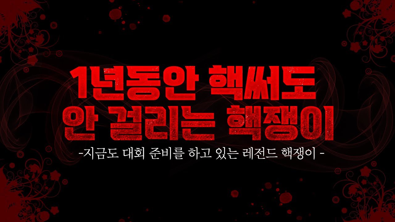 프로 스크림까지 뛴 전적이 있는 레전드 핵쟁이 (with. 김덧니)