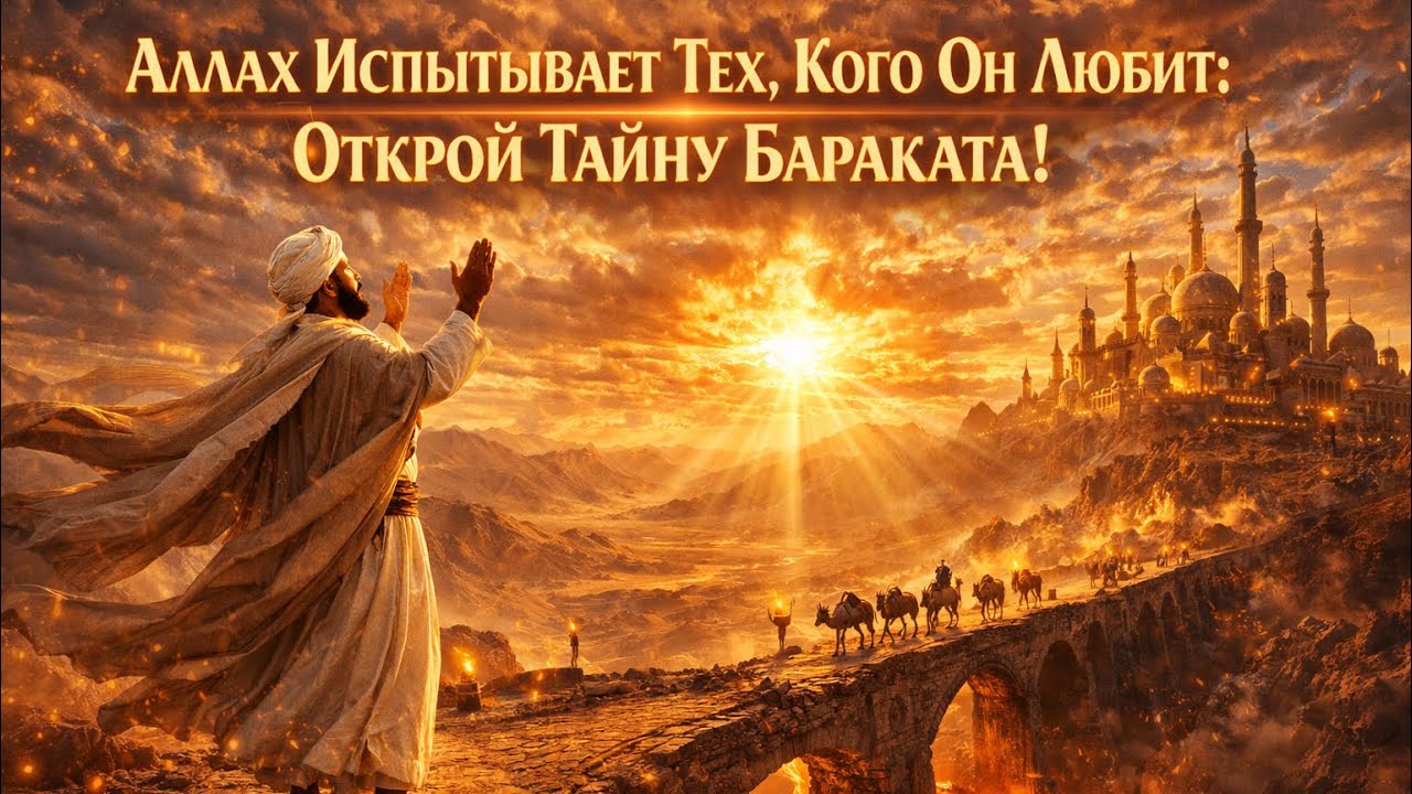 Почему Аллах испытывает тех, кого Он любит, и как через испытания приходит баракат в жизнь