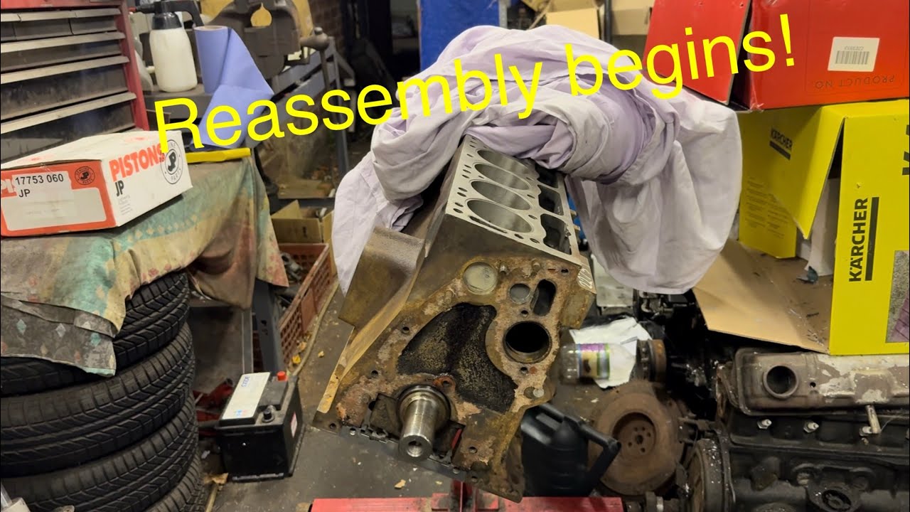 Triumph 2500 Engine Rebuild