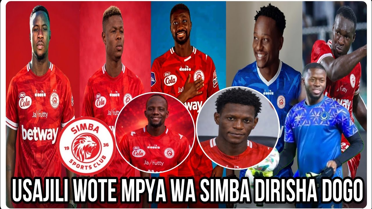SIMBA SC IMETANGAZA LIST WACHEZAJI WOTE WAPYA WA DIRISHA DOGO, WAJUE WOTE HAWA HAPA 