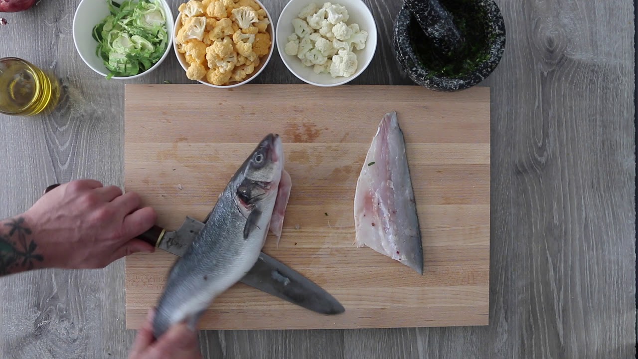 How to Filet a Fish - Branzino | Restaurant Style