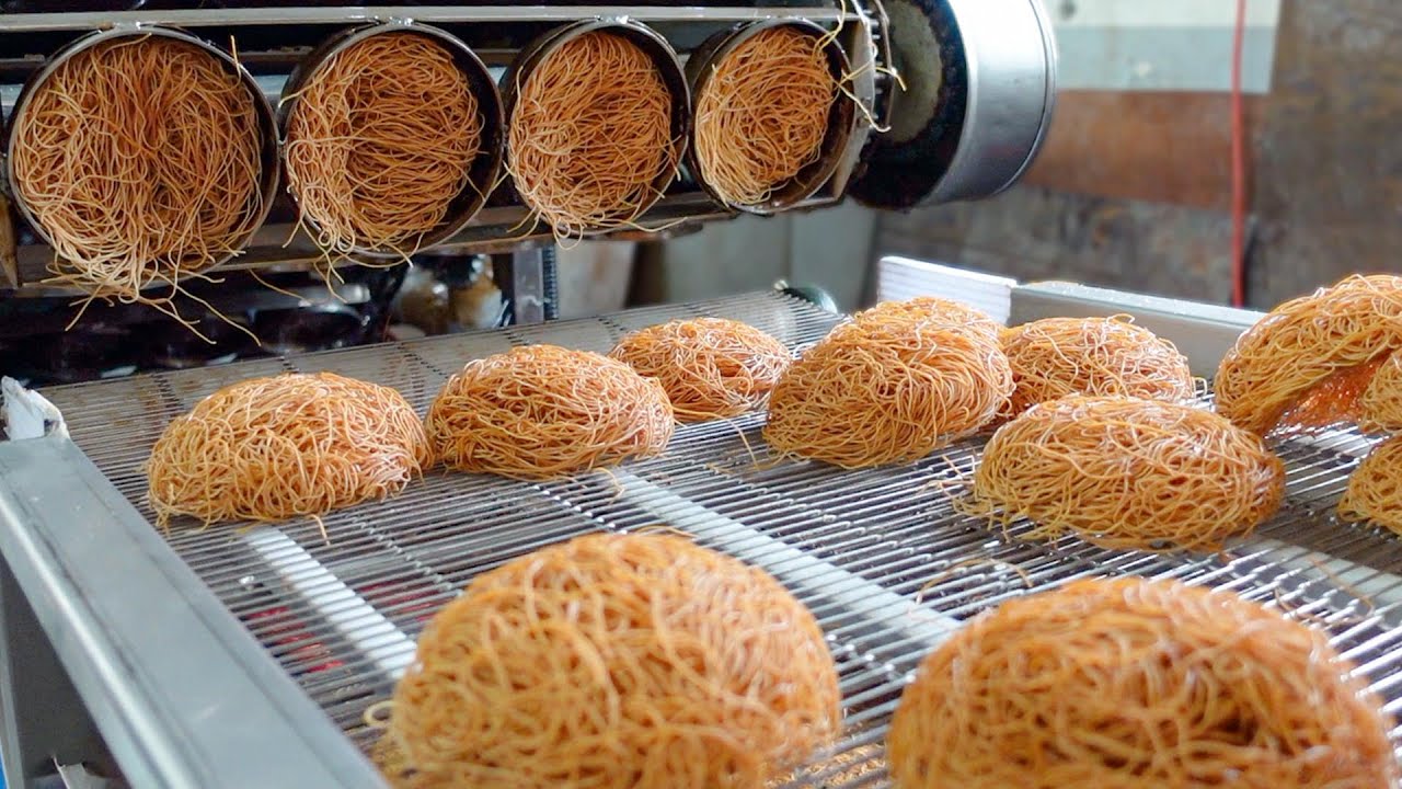 Массовое производство яичной лапши и куриной вермишели быстрого приготовления - пищевой завод