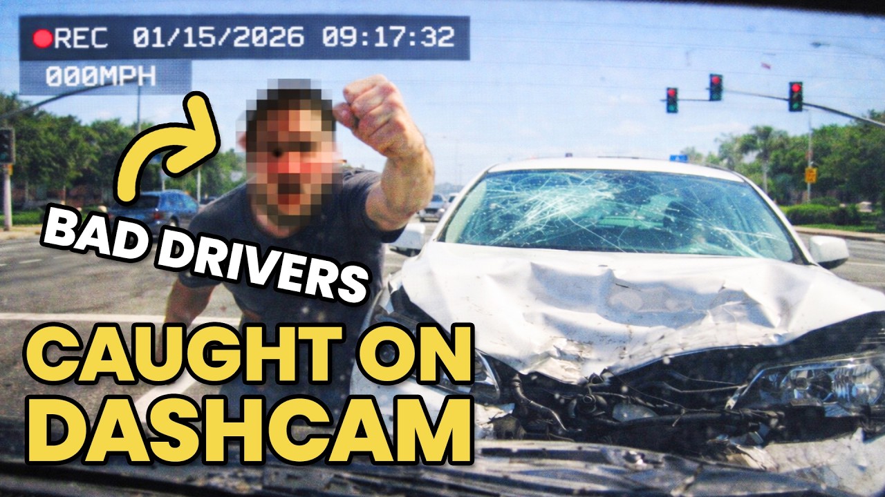 Bad Drivers Caught On Dashcam | Top Driving Fails 2026