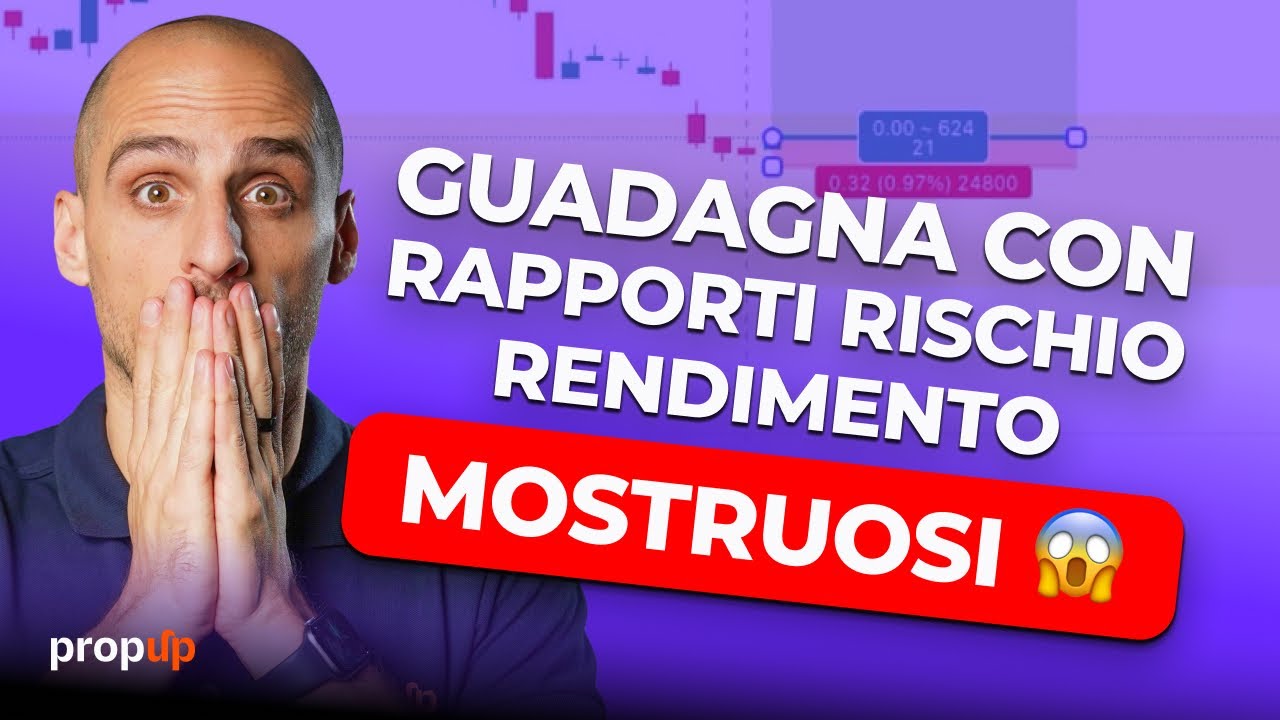 💰STRATEGIA DI TRADING: GUADAGNA con Rapporti Rischio/Rendimento MOSTRUOSI! (Strategia completa)