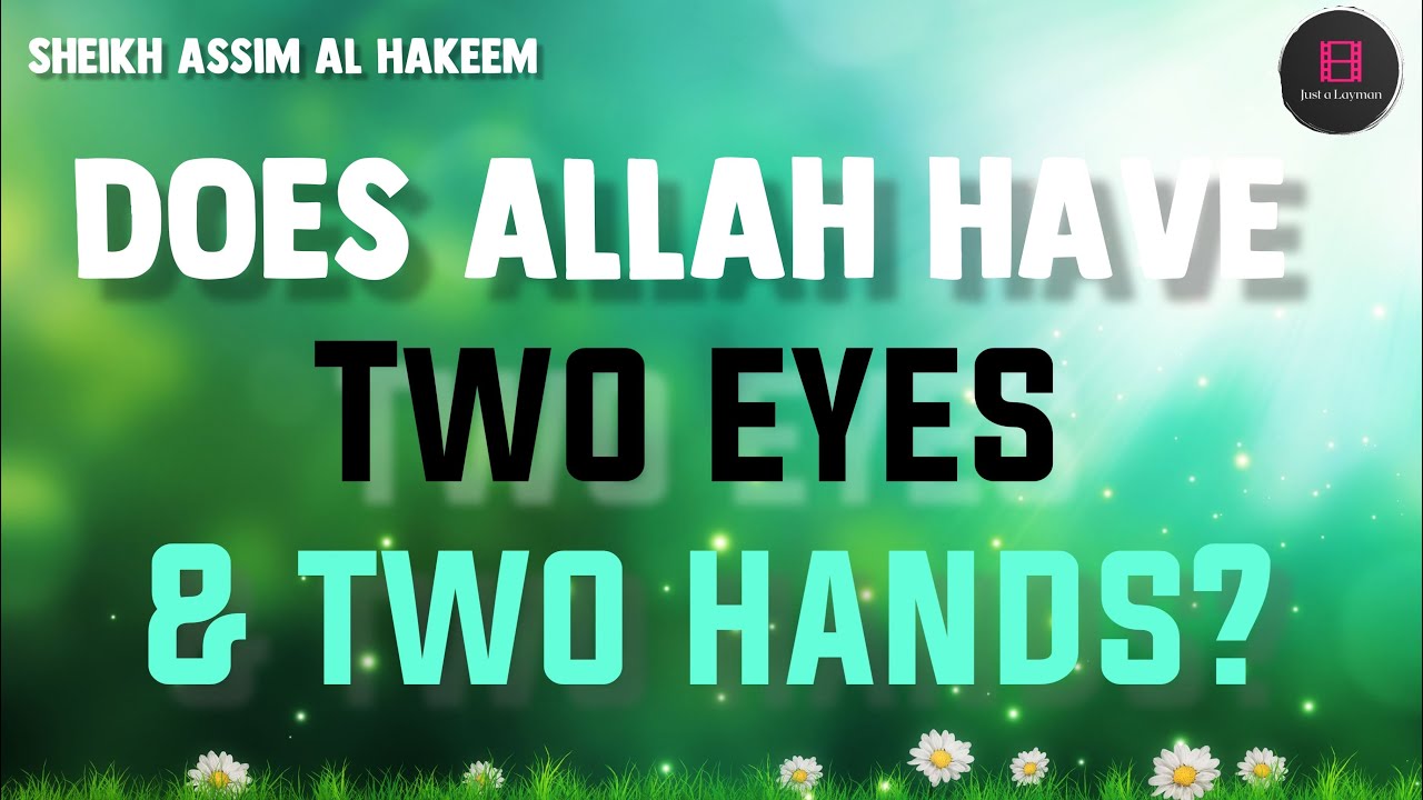 Does Allah have Two Eyes and Two Hands? | Sheikh Assim Al Hakeem -JAL