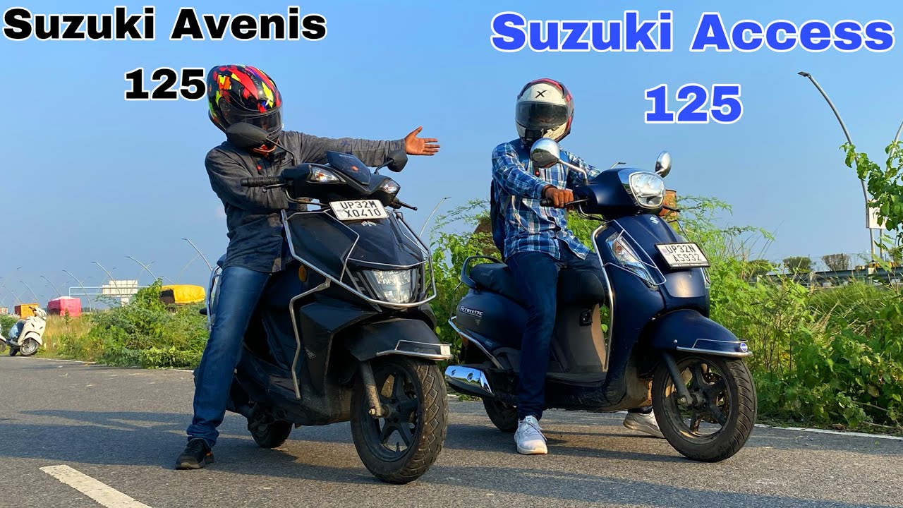 Suzuki Access 125 vs Suzuki Avenis 125 || Drag Race || Suzuki vs Suzuki || Dam toh dono mai h