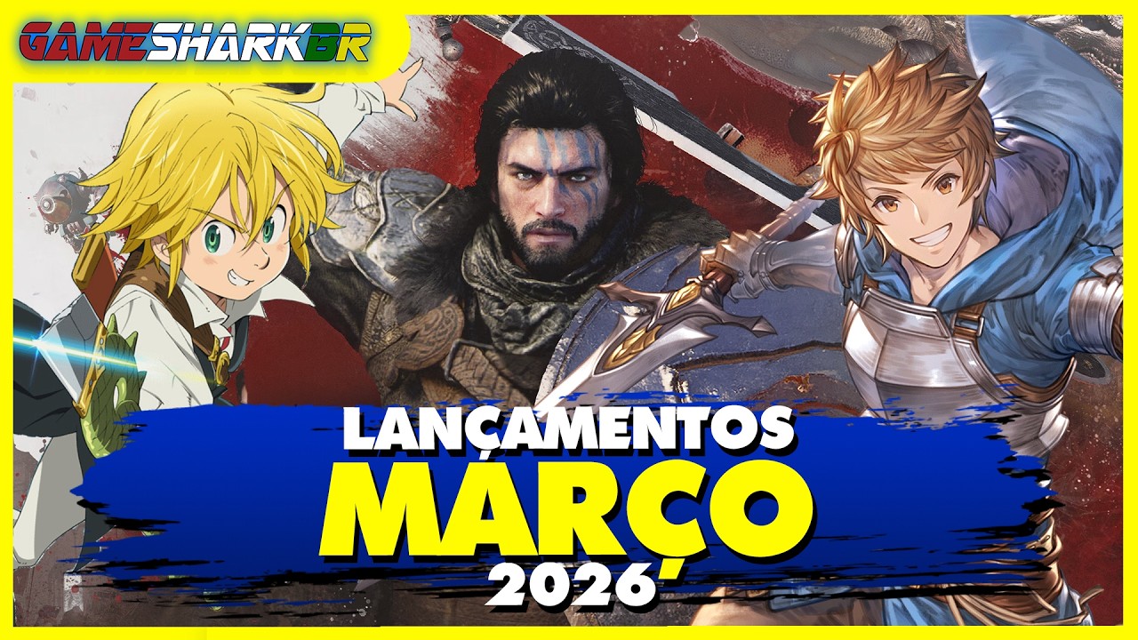 OS RPGs QUE SER&Atilde;O DESTAQUE EM MAR&Ccedil;O DE 2026! LAN&Ccedil;AMENTOS DO M&Ecirc;S