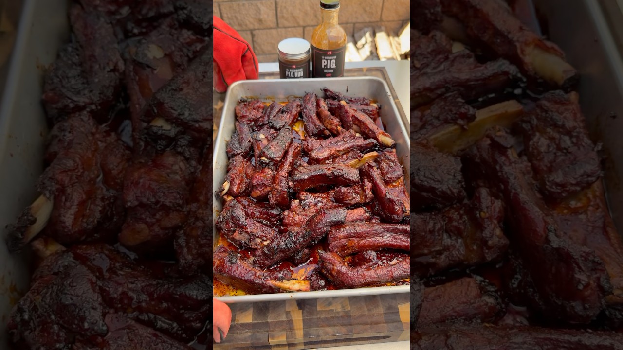 Notorious P.I.G party ribs with @PSSeasoning