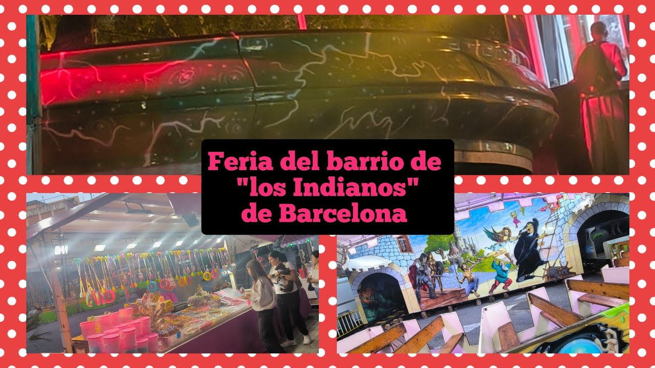 Enseñando la feria del barrio de 