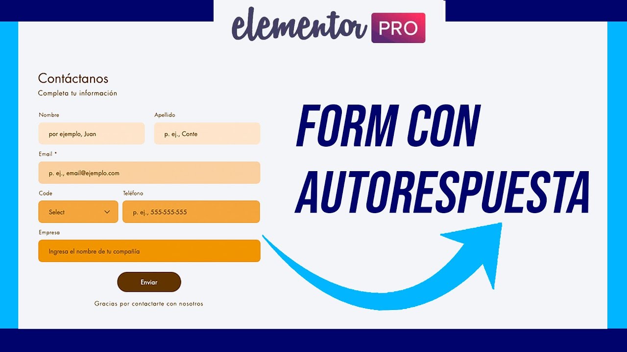 ✅ FORMULARIO DE CONTACTO en Wordpress con Elementor PRO con AUTORESPUESTA o Email de Confirmacion 👌
