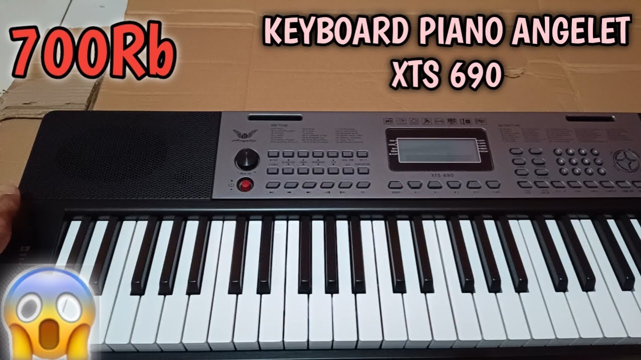 KEYBOARD PIANO MURAH COCOK BUAT PEMULA | ANGELET XTS 690