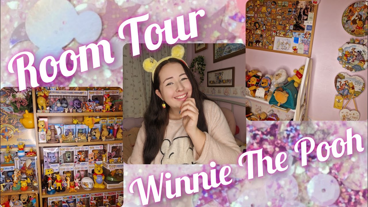 Winnie The Pooh Room Tour | Huge Disney Collection | Plush, Funko's, Pins & More