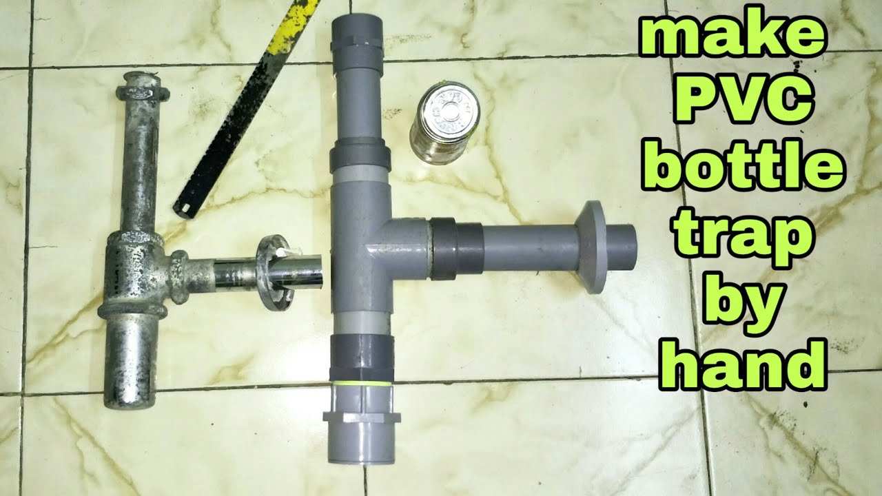 Make PVC bottle trap with your hands and make fitting.
#plumbingfitting
#Homemade