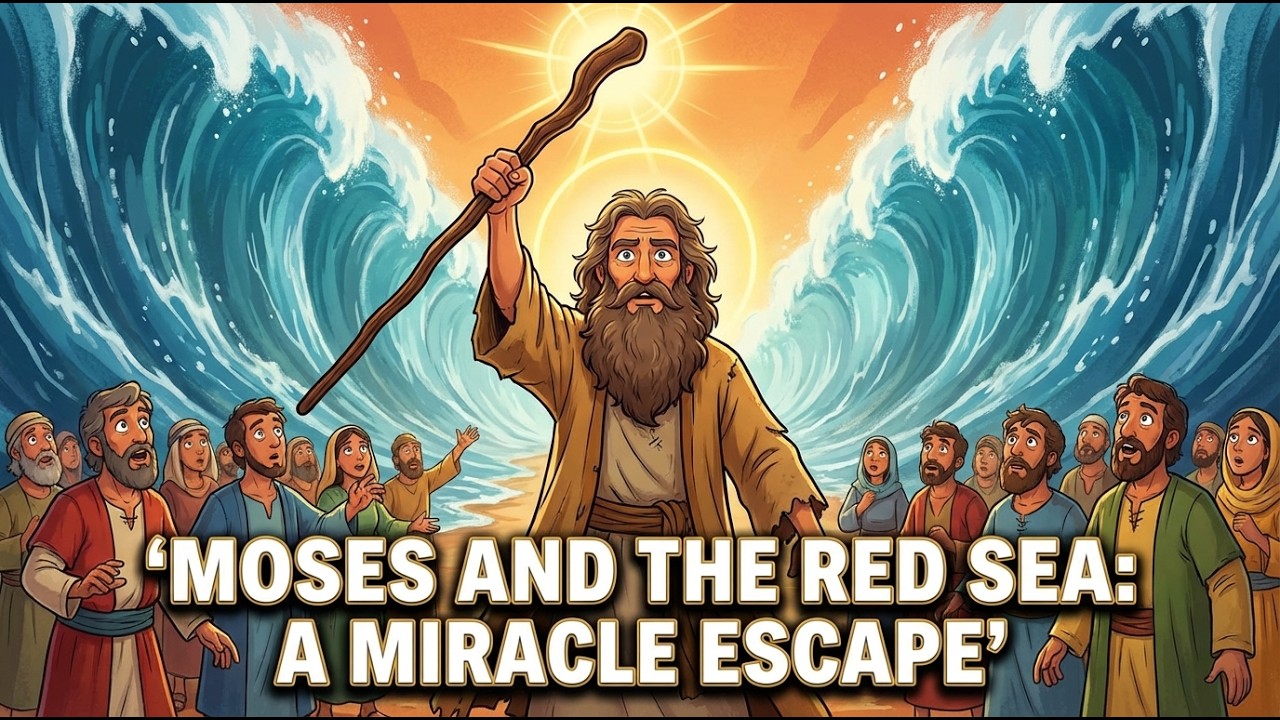 Moses and the Red Sea: A Miracle Escape - Faith Tales Bible Story for Kids & Teens