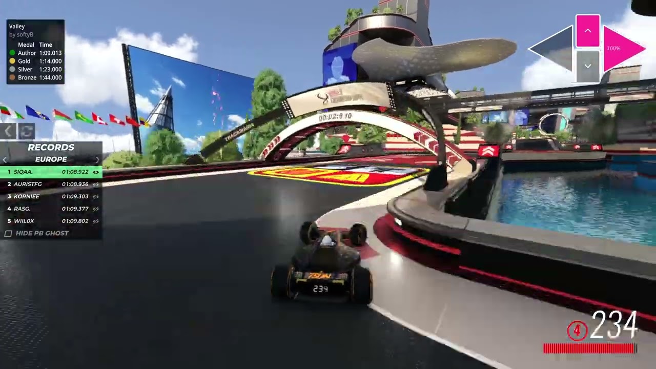 08 Valley - Trackmania World Championship 2023 TMWT - WR Replay g557. 1:08.777