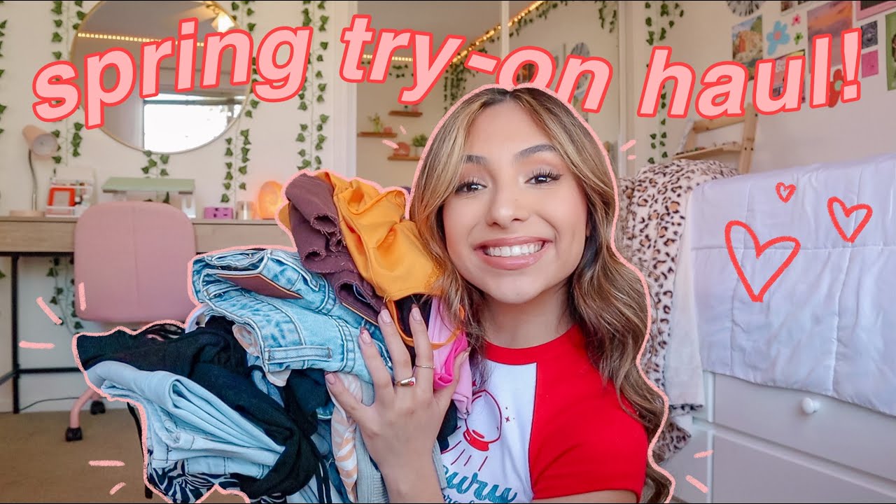 SPRING/SUMMER TRY ON CLOTHING HAUL