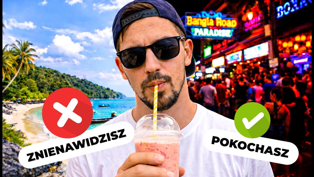 Odwiedziłem NAJPIĘKNIEJSZE plaże na Phuket. Pokochasz lub znienawidzisz to miejsce. TAJLANDIA
