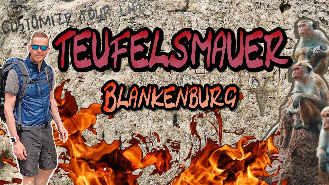 Unterwegs auf der Teufelsmauer in Blankenburg