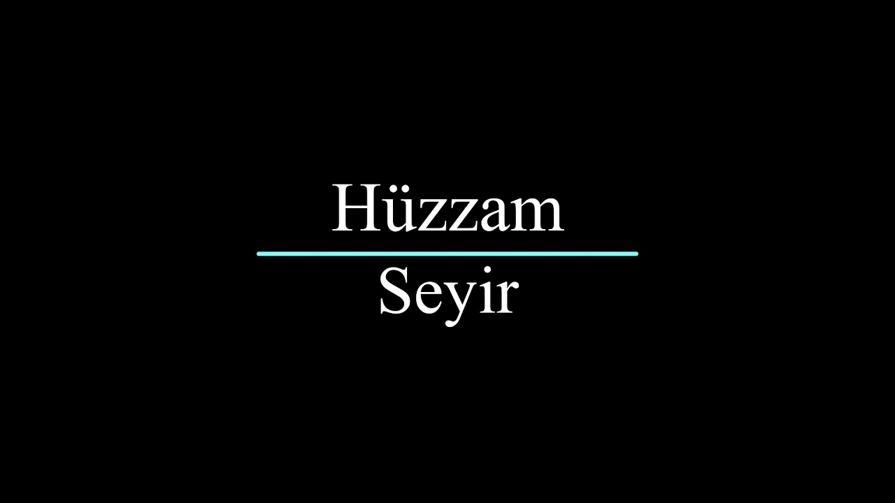 Hüzzam Seyir