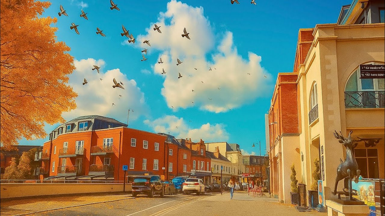 September Walk • Drive [4K] | Maidenhead • M4 | 2025 