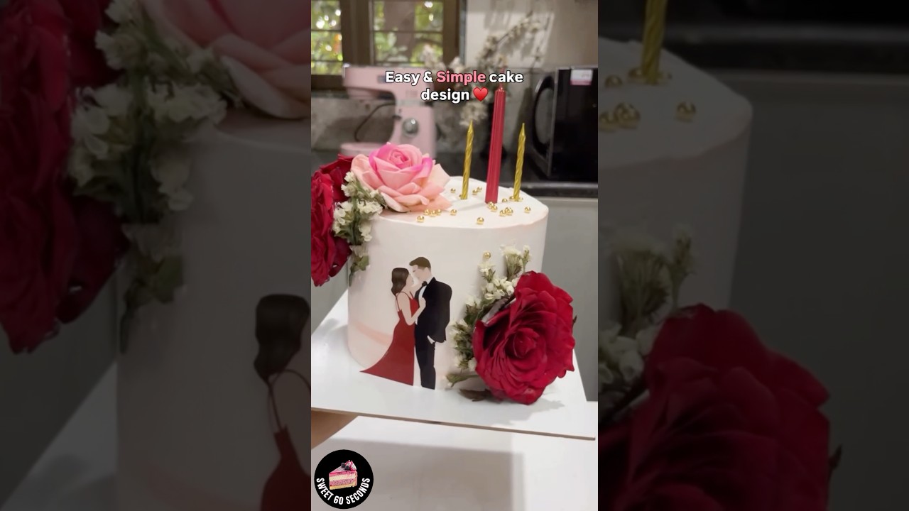 Romantic Cake Decorating Made Simple: Red & Pink Rose Edition 