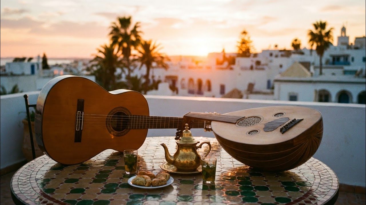 Golden Waves | Peaceful Flamenco Guitar Instrumental for Deep Meditation