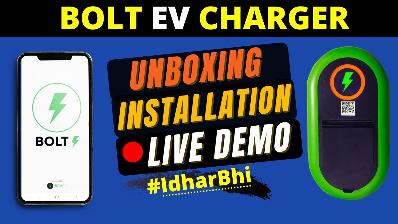 REVOS BOLT EV CHARGER UNBOXING | INSTALLATION & DEMO - DIY - BY The TechNicheian