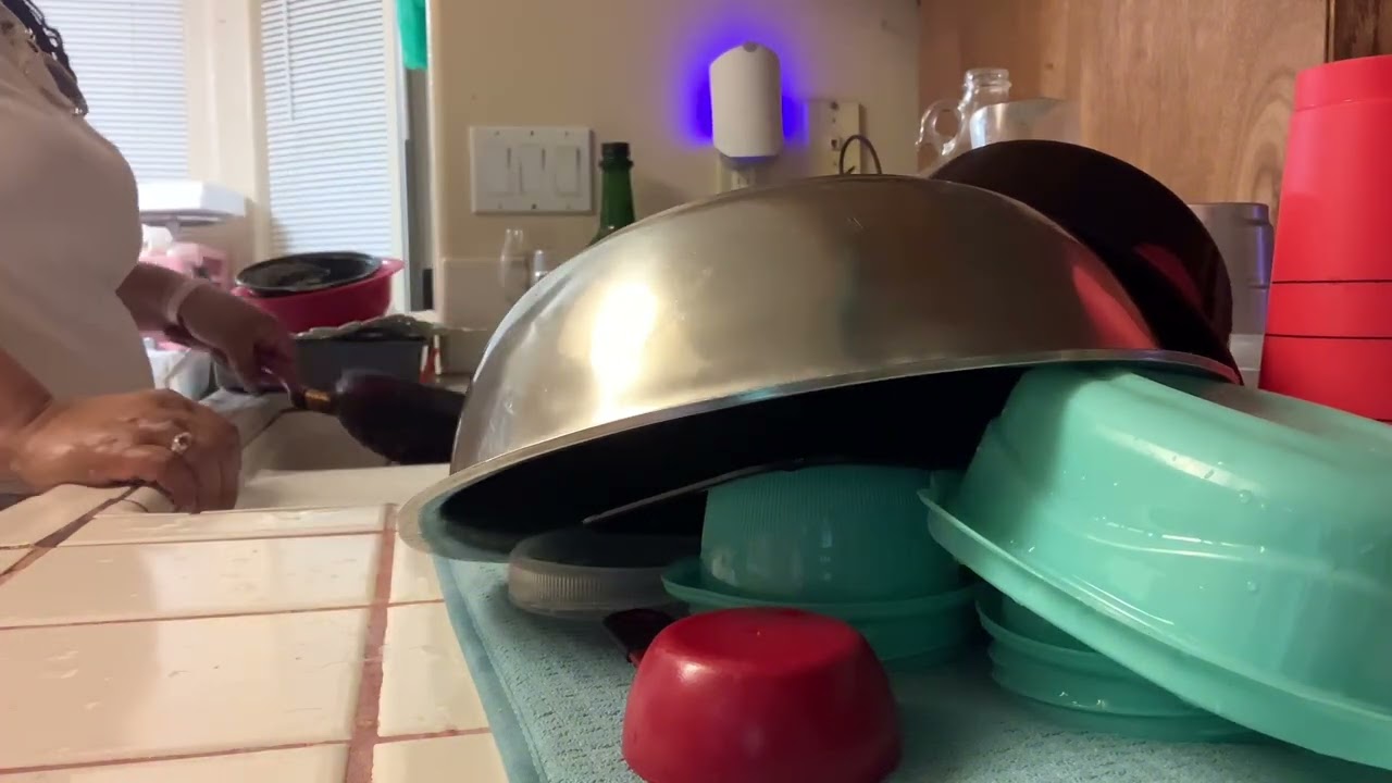 Quick kitchen cleaning #letsdoit