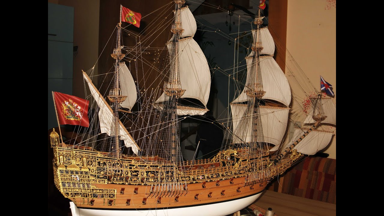 Sovereign of the Seas 1637  Baubericht