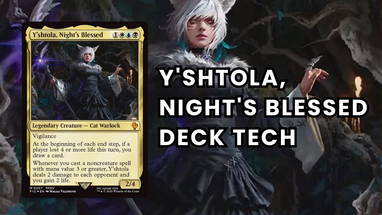 Y’shtola, Night’s Blessed EDH Deck Tech | Esper Burn, Drain, & Card Draw in Commander Decklist